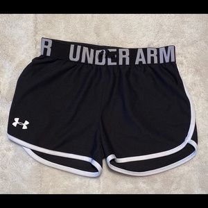 Under Armour Girls Heat Gear Shorts Size Youth Med